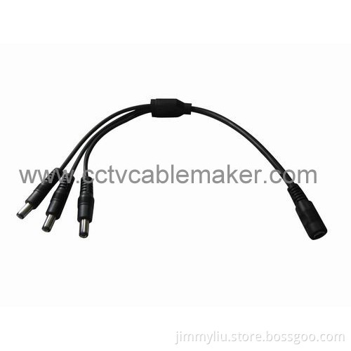 DC power splitter, power cord, CCTV power supply